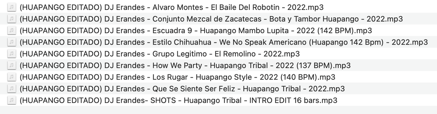 DJ Erandes Pack Vol.1