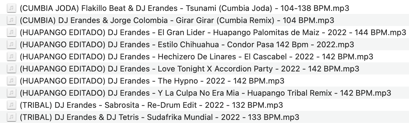 DJ Erandes Pack Vol.2