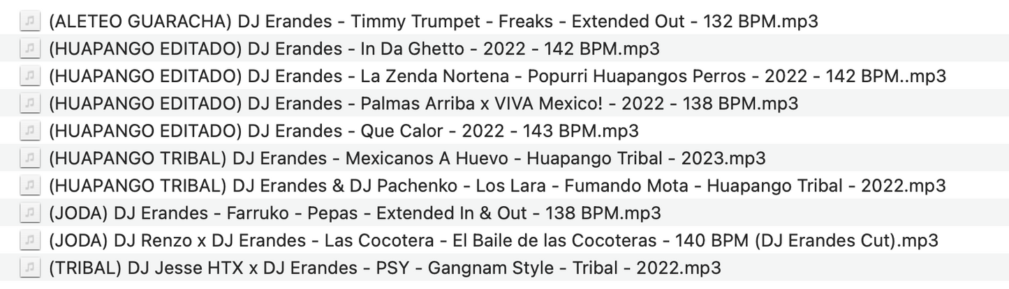 DJ Erandes Pack Vol.3